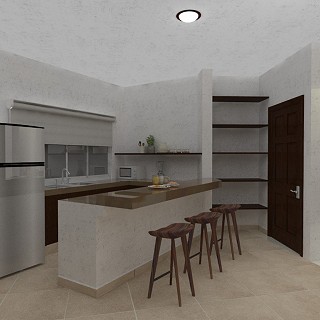 Diseño 3D - Cocina