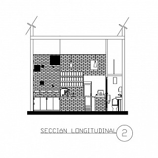 Sección longitudinal